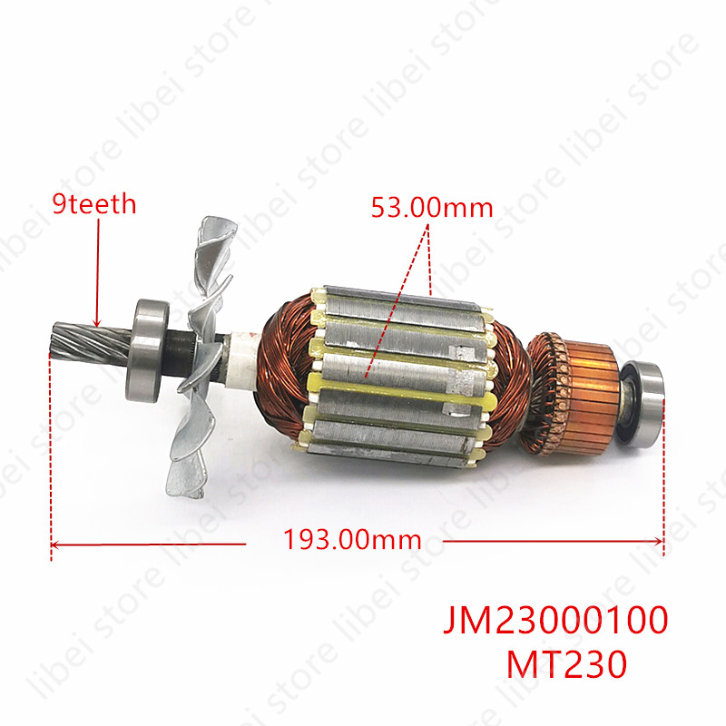 Power Tools Makita - Original Armature Rotor JM23000100 For Makita