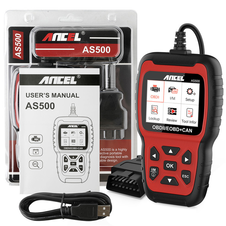 Ancel AS500 OBD2 Electric Powe - Power Tools English review and price