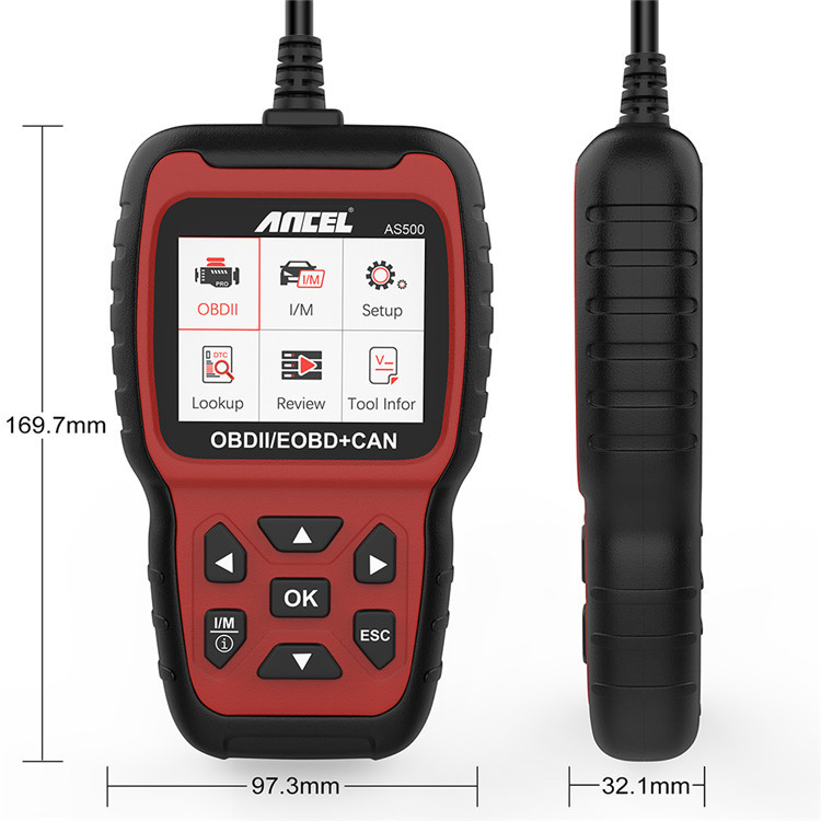 Ancel AS500 OBD2 Electric Powe - Power Tools English review and price