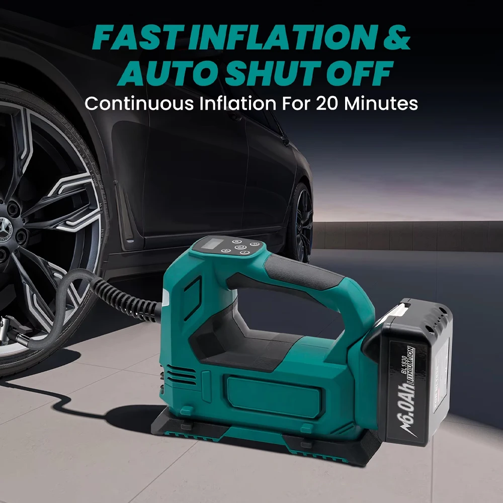 Lithium Cordless Tire Inflator - Power Tools Makita review and price
