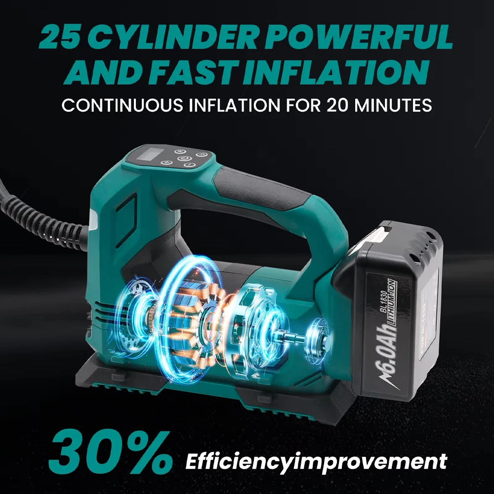 Lithium Cordless Tire Inflator - Power Tools Makita review and price