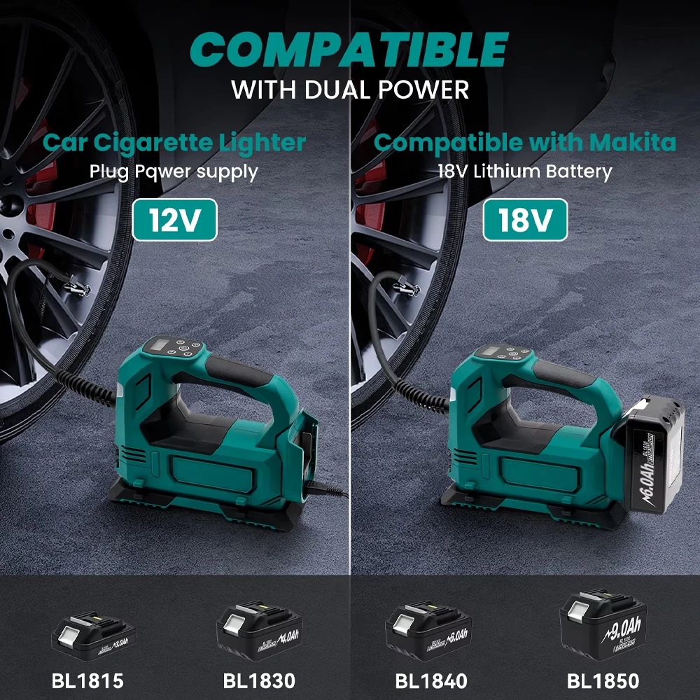 Lithium Cordless Tire Inflator - Power Tools Makita review and price