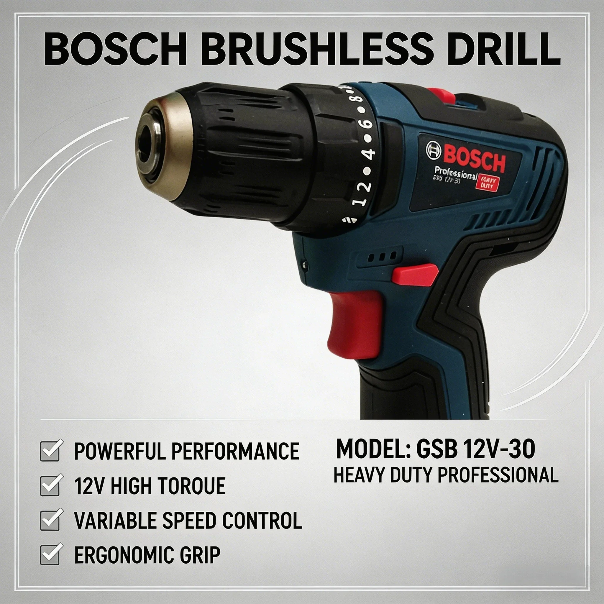 Bosch-GSB 12V-30 Professional  - Power Tools Electrical review and price