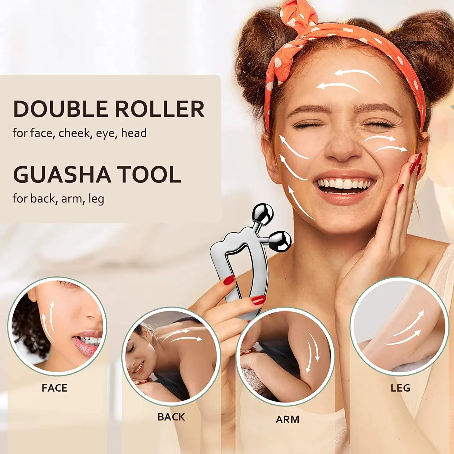 3D Facial Roller & Gua Sha Too - Power Tools Usa review and price