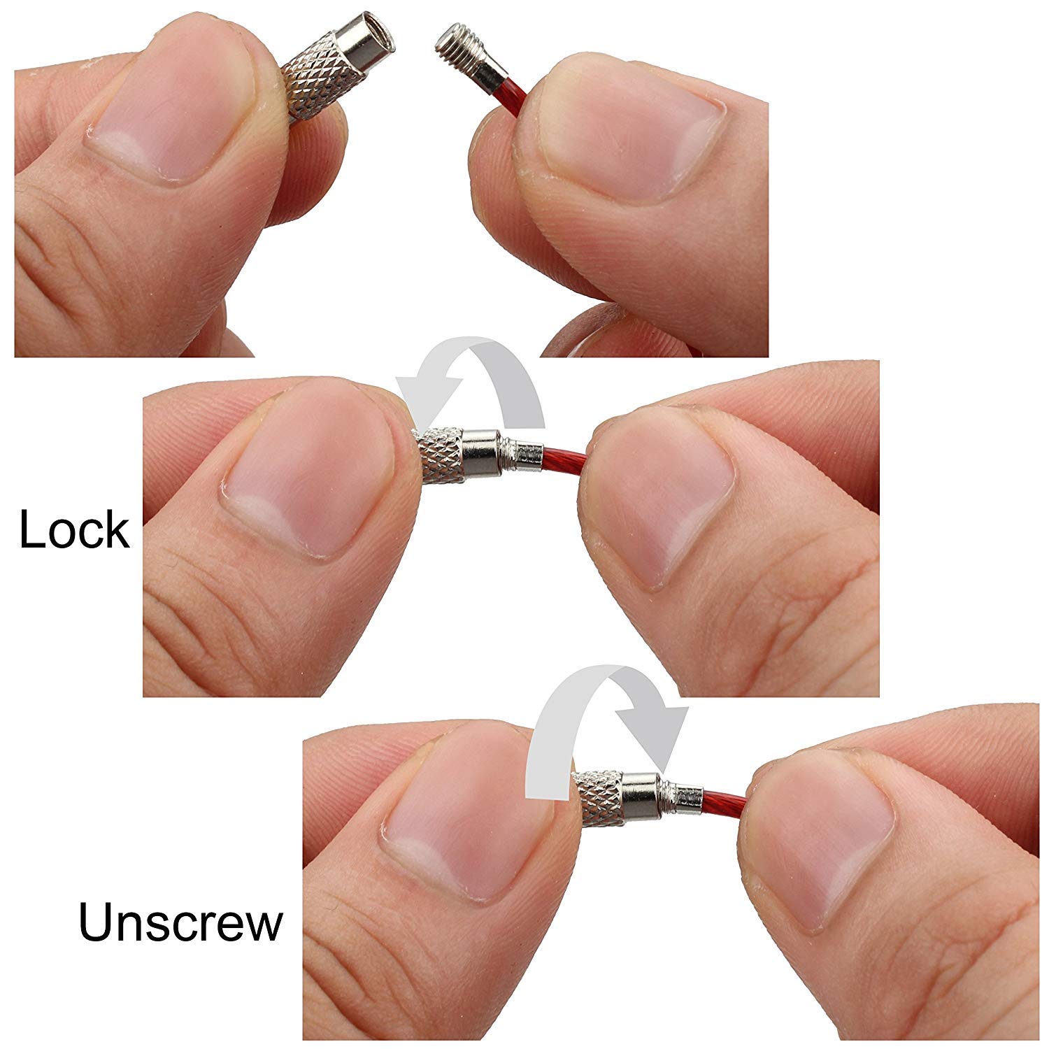 5-10pcs Keychain 2mm PVC Coati - Power Key Tools review and price