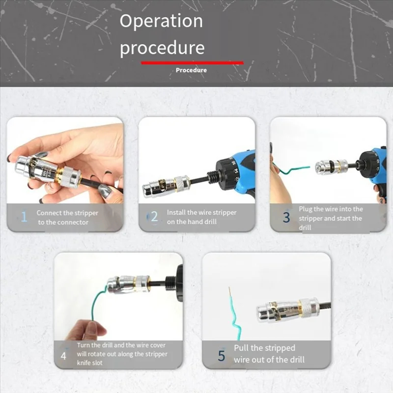 Electric Wire Stripper Machine - Power Tools English review and price