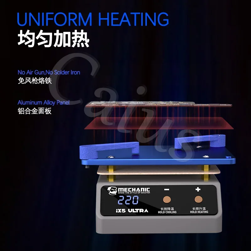MECHANIC IX5 Ultra Preheating  - Power Tools Book review and price