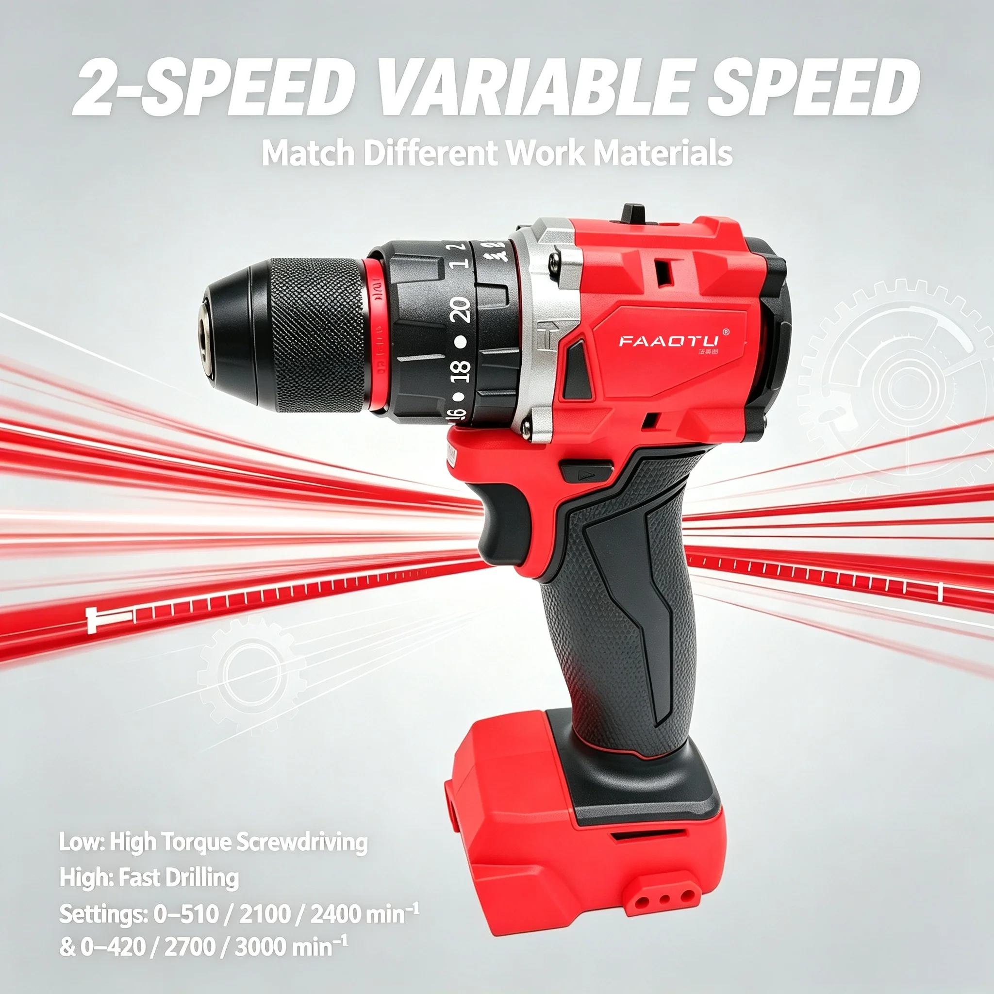 FAAOTU 18V Brushless Cordless  - Power Tools Hammer review and price